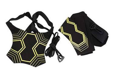 Elastic Training Band for Football Yellow Black 150 V1188-TAL-X01058