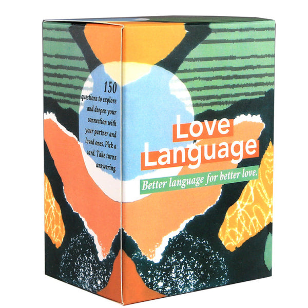 LoveLingual Couples Communication Game 150 Question Cards for Better Relationships V1188-TAL-X01649