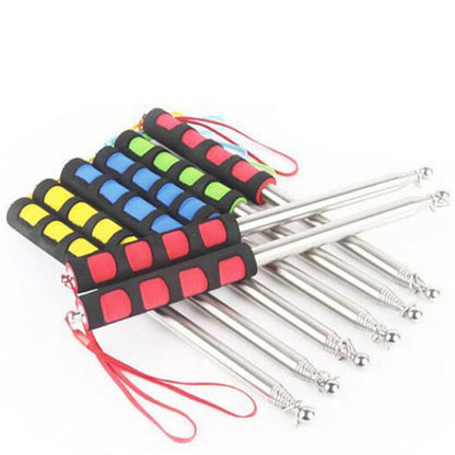 Portable Telescopic Flagpole 2m Extendable Handheld Windsock Random Color V1188-TAL-X03151
