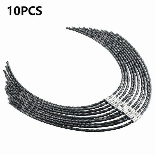 10 pcs For Bosch AFS 23-37 Lawn Mower Nylon Line Trimmer Line with Buckle F016800431 V1188-TAL-X03634