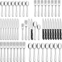 Stainless Steel Cutlery Set for 8 People with Steak Knives - 48 Pieces for Home, Kitchen, Restaurant V1188-TAL-Y200183