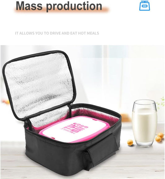 12V Car Insulated Bag, Electric Picnic Bag, Lunch Bag, Foldable Bag for Carrying Picnic Food - 29cm x 21cm x V1188-TAL-Y400091