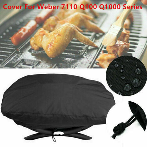 Premium grill cover - 210D Oxford fabric, waterproof, for Weber/1000 petrol, 67.1 x 44 x 32 cm V1188-TAL-Y400129
