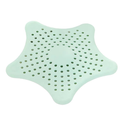 Silicone Drain Cover Filter for Bathtub Sink Shower Green V1188-TR101-05430-2