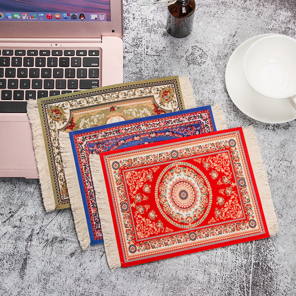 Carpet Mouse Pad Oriental Persian Carpet Computer Mouse Pad for Table Decoration V1188-TR101-05450-1