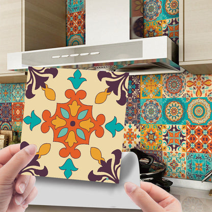 Waterproof Tile Stickers for Kitchen, Furniture, Table 15x15cm - 24 pcs V1188-TR101-06668-1