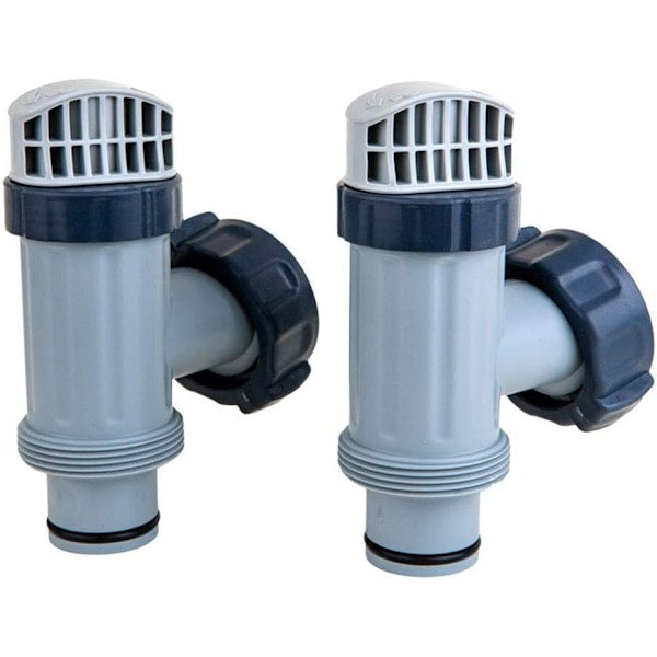 Intex 2-pack above ground valve with piston, gaskets and nuts V1188-TR101-09819-1