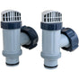 Intex 2-pack above ground valve with piston, gaskets and nuts V1188-TR101-09819-1
