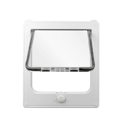 Cat Mate cat flap, white, comfortable for cats to get in and out V1188-TR101-10075-1