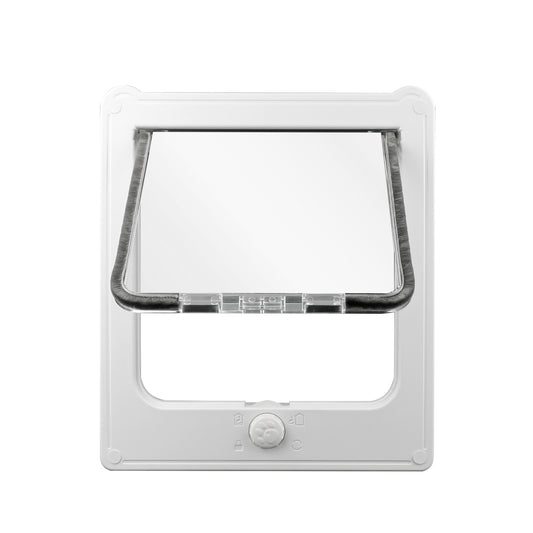 Cat Mate cat flap, white, comfortable for cats to get in and out V1188-TR101-10075-1