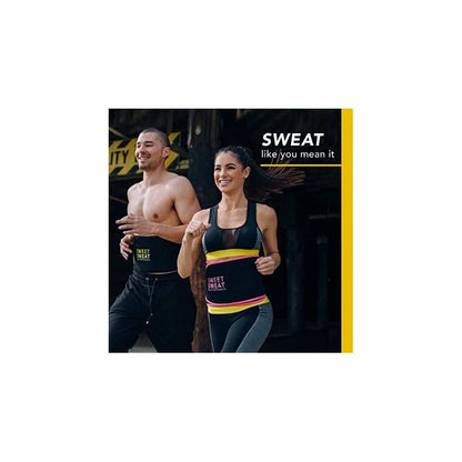 Sweat Belt Burn Belt Fitness Cardio Black XL V1188-TR101-10272-1