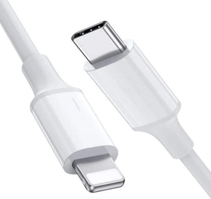 Compatible with Apple Lightning Cable 3-Pack 2m USB-C Charging and Data Transfer White V1188-TR101-10681-2