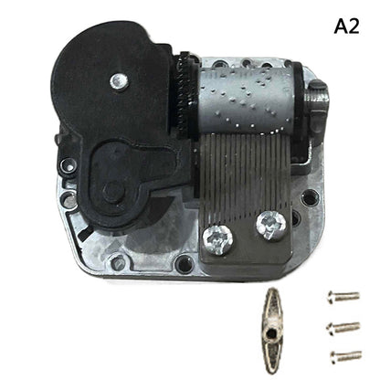 Mechanical DIY Music Box Sankyo Musical Movement + Screws + Blac Black A2;Swan Lake V1188-TR101-13866-6