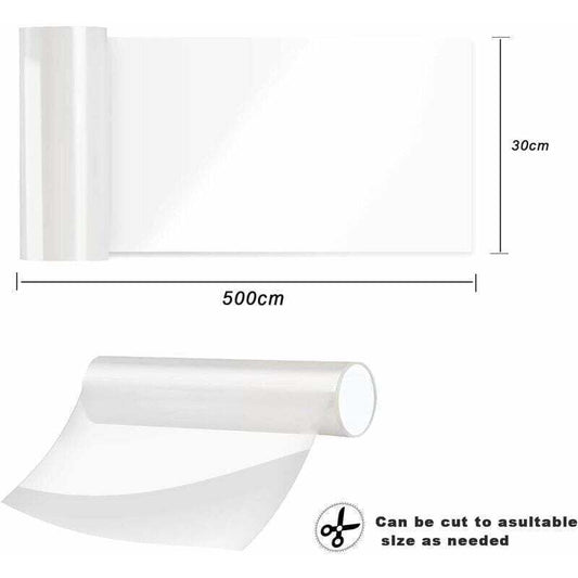 Cat Scratching Guard Protector Self-Adhesive Transparent Roll 30cm x 5m for Furniture Doors Walls V1188-TR101-15287-837