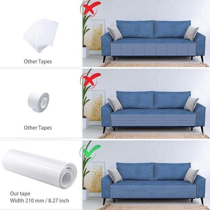 Cat Scratching Guard Protector Self-Adhesive Transparent Roll 30cm x 5m for Furniture Doors Walls V1188-TR101-15287-837