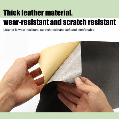 Self-adhesive repair patch artificial leather 50x138 cm Black Black Black Variety V1188-TR101-18254-1