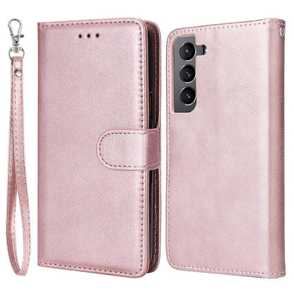Compatible withSamsung S22 Magnetic 2-in-1 Phone Case Wallet Pink Pink Gold V1188-TR101-20966-1