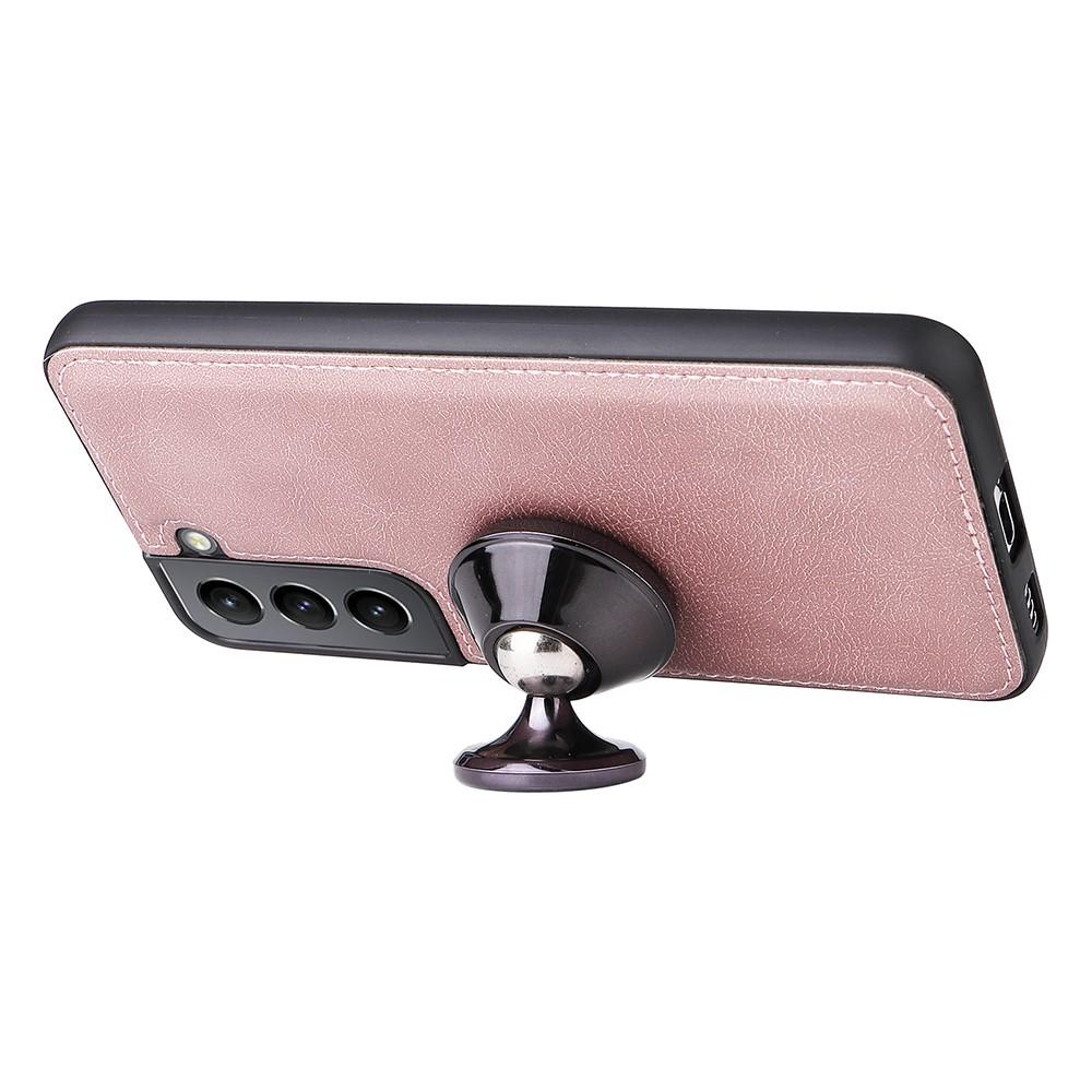 Compatible withSamsung S22 Magnetic 2-in-1 Phone Case Wallet Pink Pink Gold V1188-TR101-20966-1