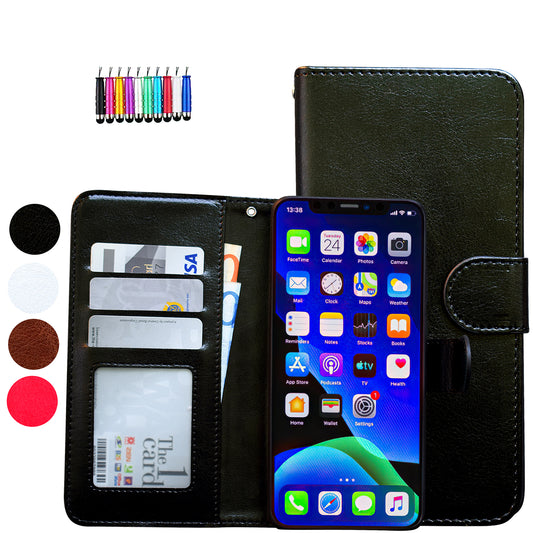 Leather Case for iPhone 12 Protection Brown V1188-TR101-22269-1
