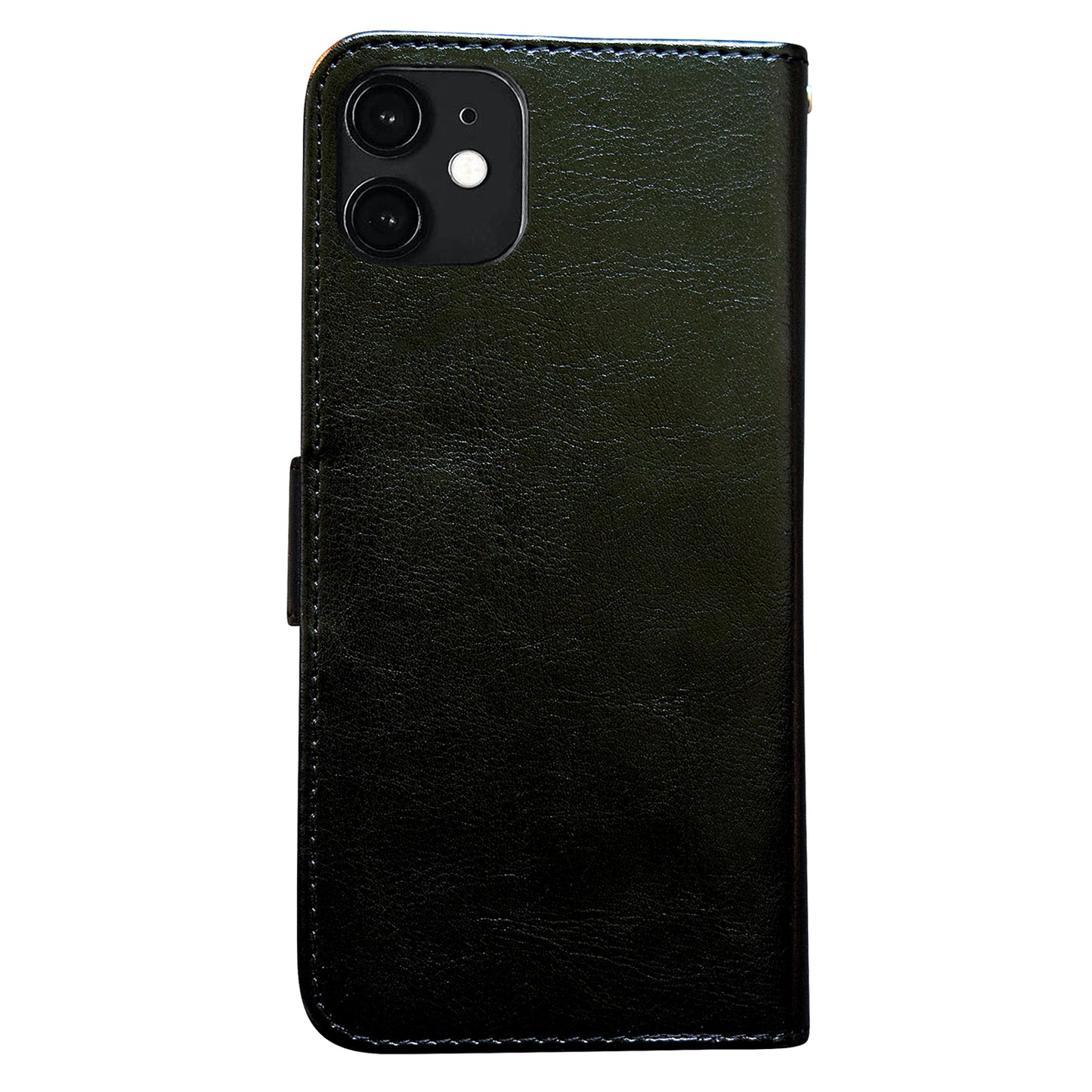 Leather Case for iPhone 12 Protection Brown V1188-TR101-22269-1