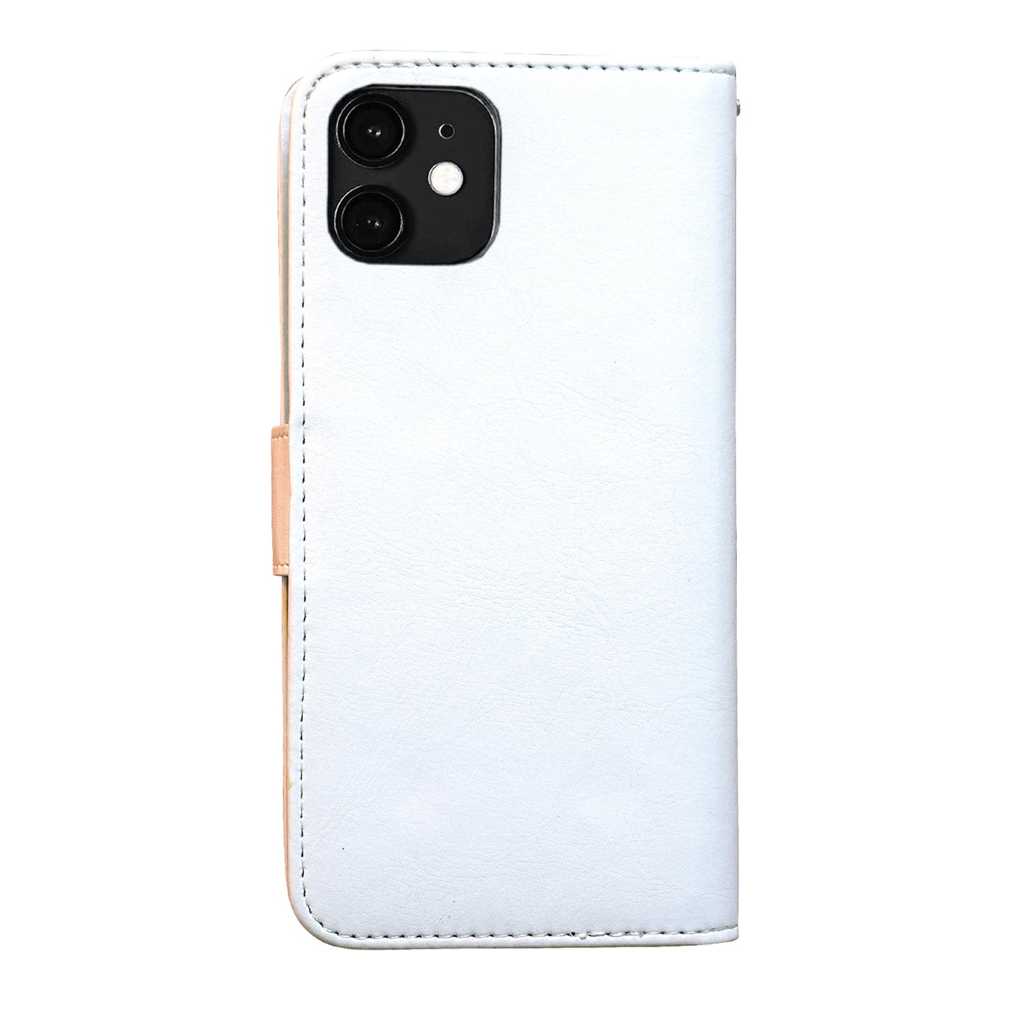 iPhone 12 Leather Case Protection Black Compatible with iPhone 12 V1188-TR101-22269-3
