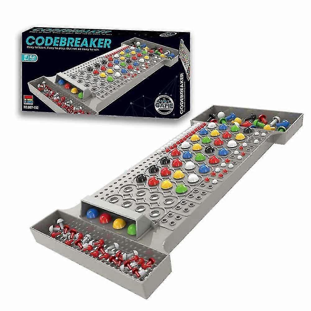 Mastermind Classic Codebreaker Strategy Family Game Brain Teaser V1188-TR101-31630-1