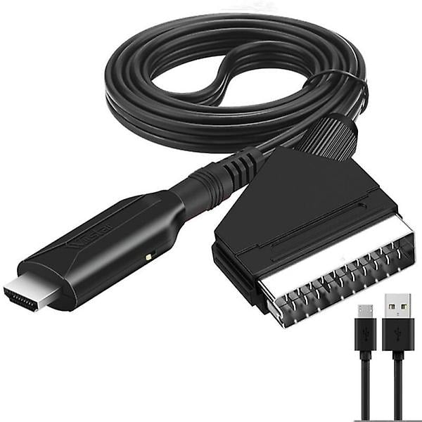 Scart to HDMI Converter All-in-One Adapter 1080P V1188-TR101-32702-1