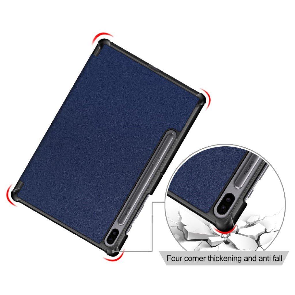 Compatible with Samsung Galaxy Tab S6 Leather Case with Three Flaps - Protective Cover Samsung V1188-TRY101-00574-1