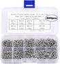800pcs Small M2 Self Tapping Screws Assortment Box, Countersunk Phillips Flat Head Wood Screws (M2-4mm 5mm V1188-TRY101-02031-1