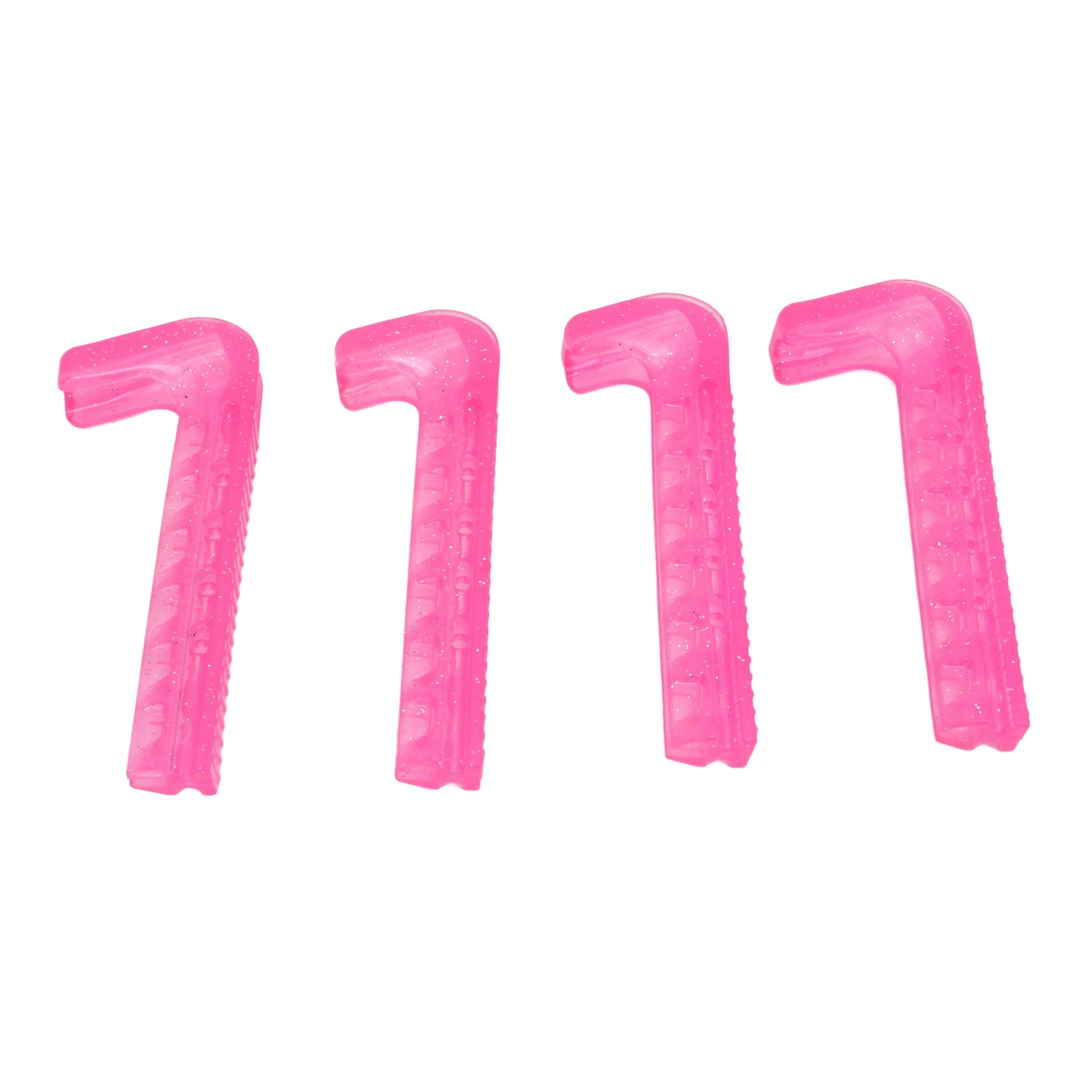 Skate Guards for Hockey Skate Blade Protectors Non-Slip Adjustable Soft Plastic 4 pcs for Home V1188-TRY101-04307-1