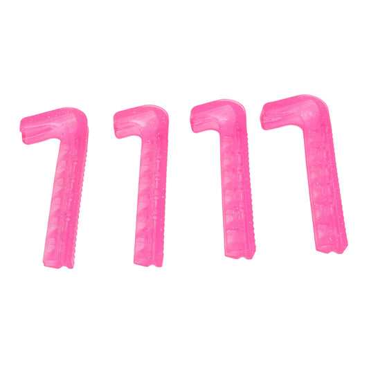 Skate Guards for Hockey Skate Blade Protectors Non-Slip Adjustable Soft Plastic 4 pcs for Home V1188-TRY101-04307-1