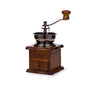 Retro Wooden Coffee Grinder Hand-Cranked Ceramic Burr Compatible with Braun Oral-B Philips V1188-TRY101-05022-1