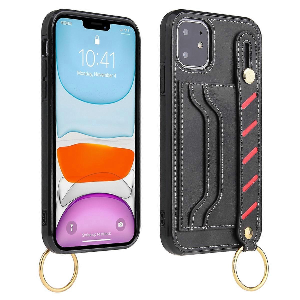 Compatible with iPhone 11 Armband Wallet Leather Phone Case-tfrf V1188-TRY101-05589-1