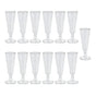 Plastic Wine Glasses 150 ml 60 Pack Champagne Red Wine Cups Versatile for Parties Carnivals V1188-TSCJ-61820