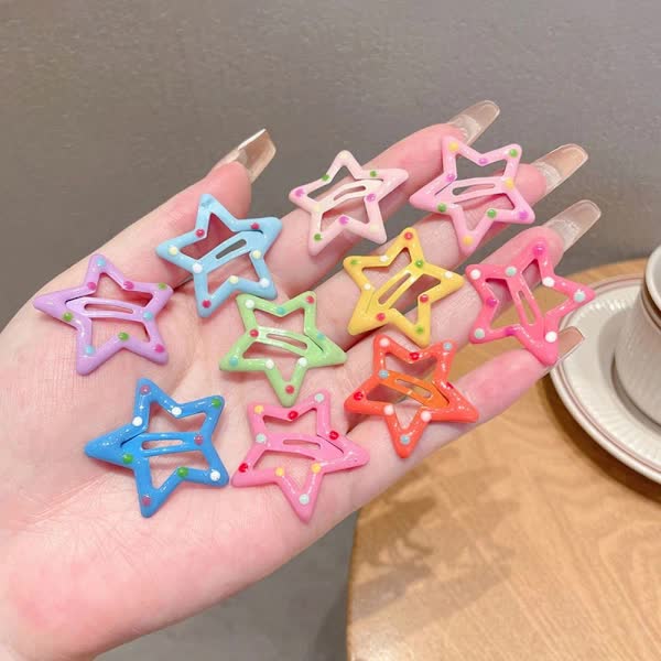 Star Hairpins for Hair, 7-Pack V1188-TSCJ-64655