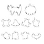 Halloween Cookie Cutter Set Halloween Cookie Cutters - V1188-TSCJ-70221