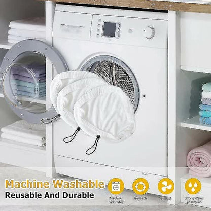 Compatible with H2O X5 Microfiber Steam Mop Pads 6-Pack Washable Replacement V1188-TSCJ-93800
