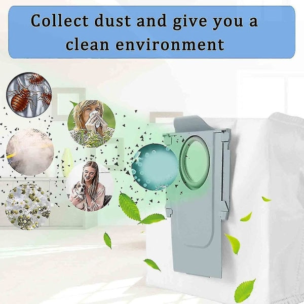 Roborock Q7 Max Q7 Max Plus Compatible Vacuum Cleaner Bags 12 Pack V1188-TSFD-3204-1