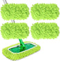 Microfiber Mop Refill Cloths for Swiffer Sweeper and Steam Mops, Reusable Washable Pads for Tile Floors V1188-TSFD-3331-1