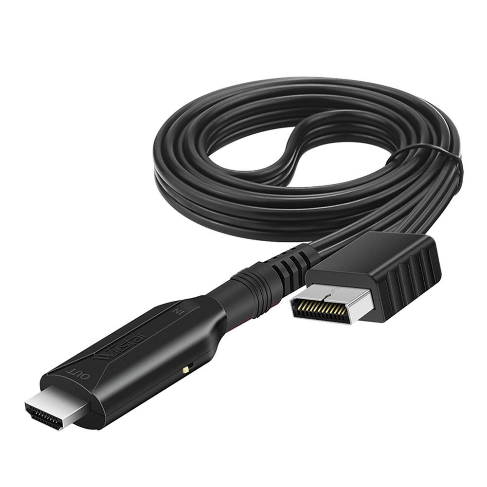 PS2 to HDMI Adapter Cable with RCA AV HD Output Compatible with Playstation 2 V1188-TSFD-3371-1