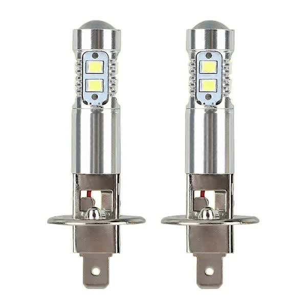 H1 LED Headlight Bulbs High and Low Beam Fog Lights 100W 6000K Conversion Kit 2x V1188-TSFD-3482-1