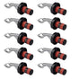 Wine Cork Stoppers 10 Pack Reusable Airtight Leakproof Seal for Beverage Bottles Manual Expanding Design V1188-TSFD-6910-1