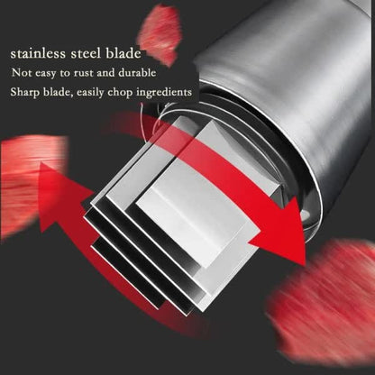 Garlic Press Handheld Food Chopper and Dicer V1188-TSFD-6950-1