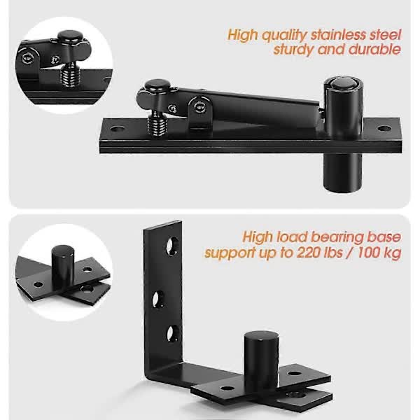 2025 Latest Model Heavy Duty Pivot Door Hinges Hardware for Hidden Doors V1188-TSFD-8180-1