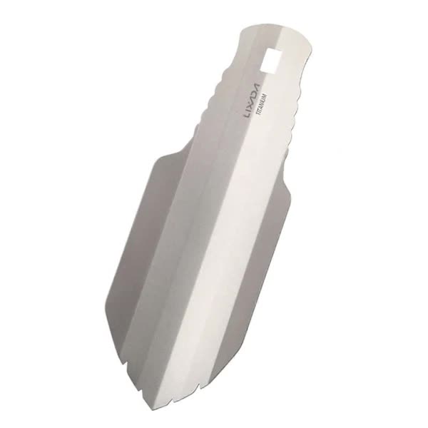 Lixada Titanium Garden Hand Shovel for Outdoor Camping Hiking Backpacking V1188-TSQQ-1348-1
