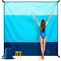 Waterproof Sandproof Picnic Beach Blanket Large 210x200cm for Travel Camping V1188-TSQQ-13864-1