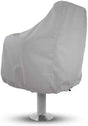 Boat Seat Cover Pedestal Pontoon Captain Boat Bench Chair Helm Protective Covers, White V1188-WSZ-A-1831