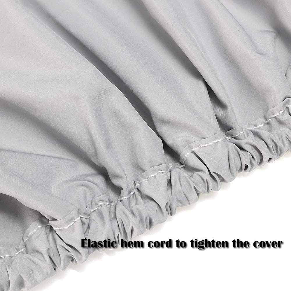Boat Seat Cover Pedestal Pontoon Captain Boat Bench Chair Helm Protective Covers, White V1188-WSZ-A-1831