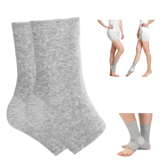 Bamboo Compression Socks, Bamboo Anti Fatigue Socks, Neuropathy Pain Relief At Bedtime,Ankle Swelling, for V1188-WSZ-A-1991