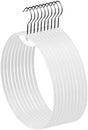20PCS Thong Underwear Display Ring Hanger 12", Plastic Round Circle Loop Hook Bikini Swimwear Lingerie Brief V1188-WSZ-A-2018